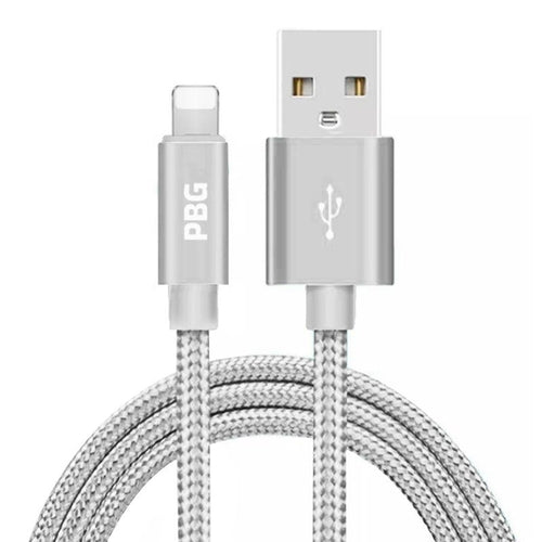 PBG 10FT Braided Charging Cable – Fast & Durable for iPhone & iPad