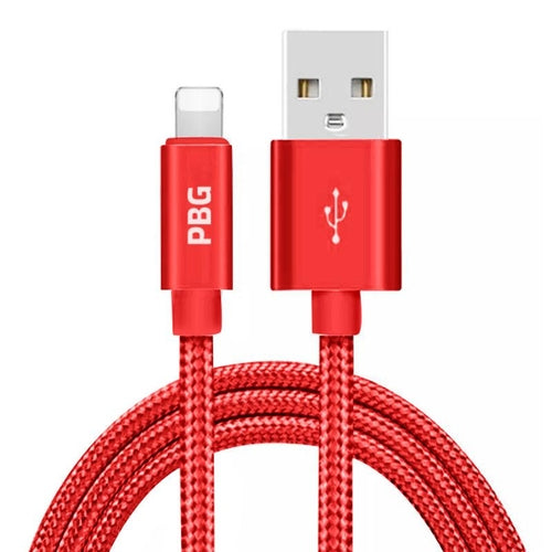 PBG 10FT Braided Charging Cable – Fast & Durable for iPhone & iPad